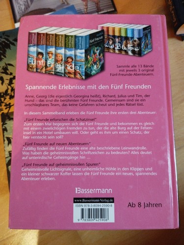 Fünf freunde wie alles - freunde,