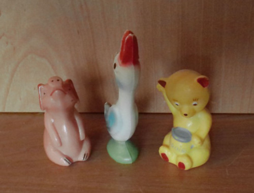 Ddr gummi figur schwein - ddr,