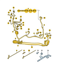 Original Kabelbaum Tür
