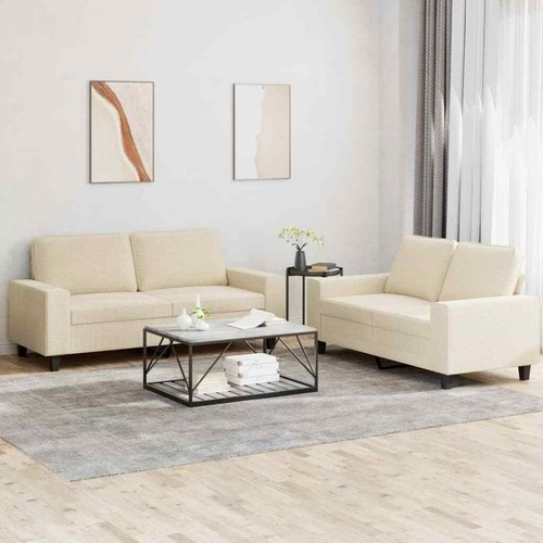 Tlg sofagarnitur stoff - 3-tlg.,