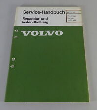 Werkstatthandbuch Volvo 240, 260 Zündanlage 1975 - 1984