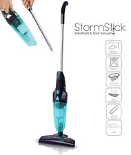 B-Ware 800W 2in1 Stielstaubsauger und Handstaubsauger mit 5m Kabel, blau schwarz