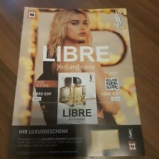 libre-duftprobe von ysl + karte für sammler neuwertig