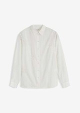 Bluse mit Lochstickerei Gr. 40