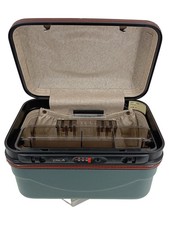 DARIO Kosmetik Koffer Schminkkoffer Grün Damen Beauty Case Reise 31x20cm