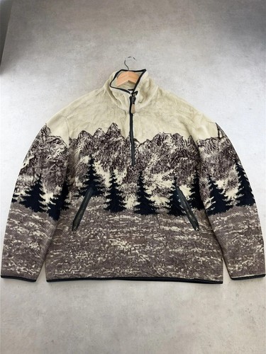 Woolrich fleece beige herren - woolrich,