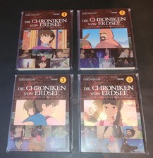 Manga, Die Chroniken von Erdsee 1-4 komplett, Carlsen, Ghibli