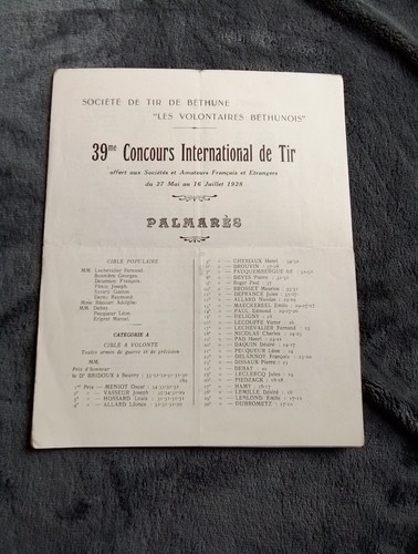Palmares internationaler - palmares,