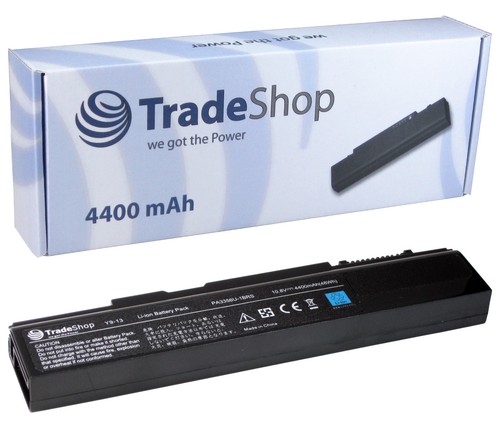 Akku 4400mah für toshiba - akku,