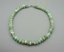 Kette Halskette CHRYSOPRAS