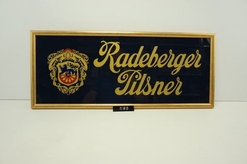 Radeberger pilsner werbeschild - radeberger,