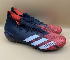 Adidas Predator Demonskin Mutator 20.1 FG Rot Fußballschuhe Größe UK 11,5 NEU