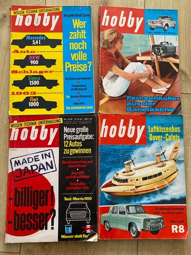 Hobby original heft 1962 - 4x,
