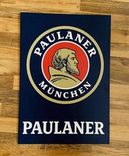 Paulaner brauerei schild - paulaner,