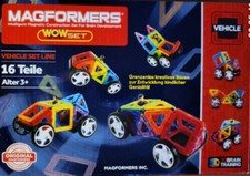 Magformers "Vehicle" Wow Set 16-teilig