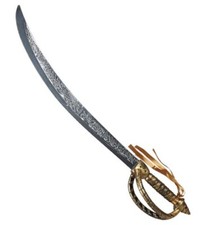 Piratenschwert Spielschwert Plastikschwert Karneval Fasching 70cm Piraten neu