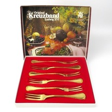 6x WMF Cromargan Kuchengabel