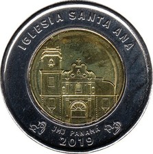 Panama 1 Balboa 2019 "Santa