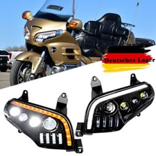 Paar LED Scheinwerfer Tagfahrlicht Blinker Für Honda GoldWing GL1800 2001-2017