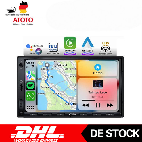 Atoto zoll doppel din - we, doppel-din