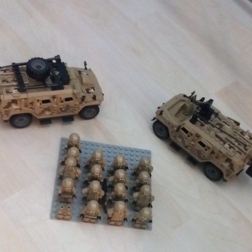 Lego militär custom - lego, konvolut