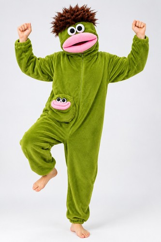 Big mouth monster kostüm - monster,