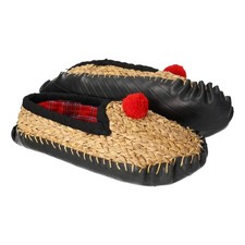 Paar Strohschuhe "Der