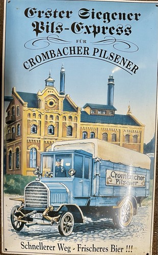 Werbe emailschild crombacher - werbe, emailschild,