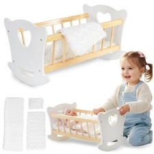 Kinderplay Holz-Puppenwiege