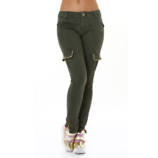 Jeans Damen Skinny Cargo