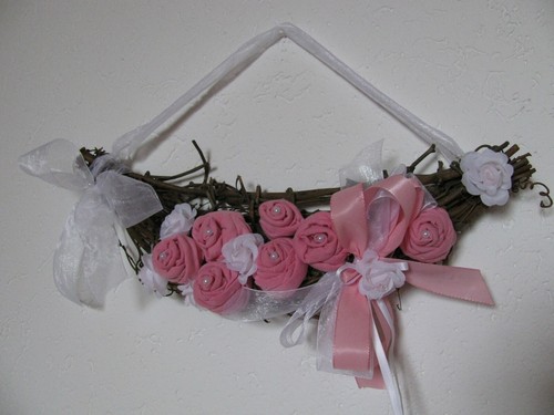 Wanddekoration rosen unikat - ,