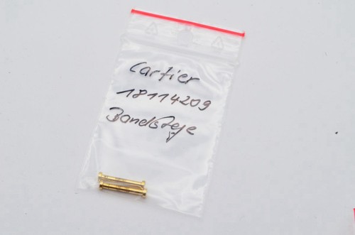 Cartier vermeil bandstege gold - cartier,