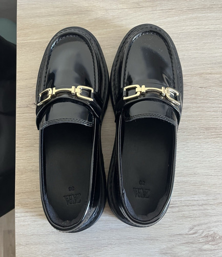 Zara damen mokassin loafer - zara,
