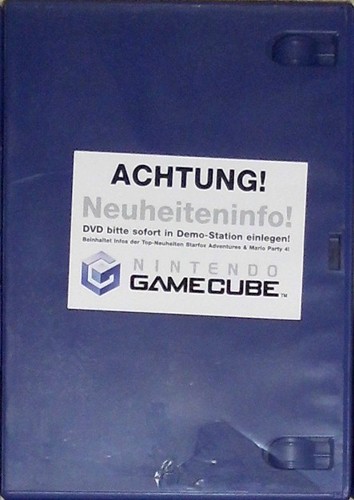 Nintendo gamecube demo disc - nintendo,