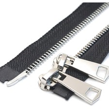 Reißverschluss Metall 80 cm 2