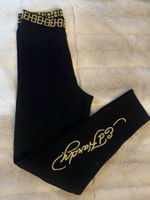 Ed Hardy Leggings Gr S Schwarz