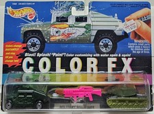 Hot Wheels 1993 - Color FX 2-Car Set - Military Machines - Hummer/Big Bertha/K23
