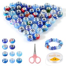 50 Stück EuropäIsche Perlen