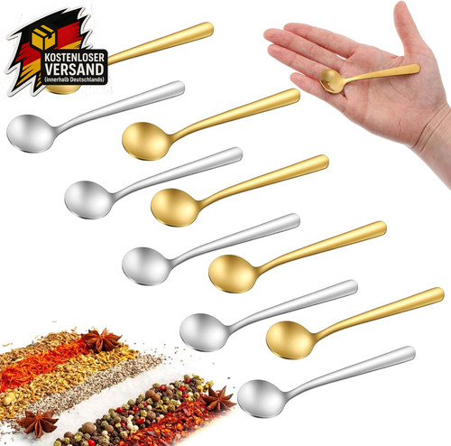 Mini edelstahl löffel für - edelstahl,