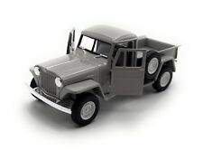 Modellauto Jeep Willys Pick Up SUV Fahrzeug Miniatur Auto Maßstab 1:34-39