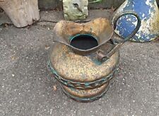 Dekorative Bodenvase - Metallvase - klassisch bemalt 12,1 kg