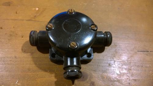 Bakelit verteilerdose - bakelit,