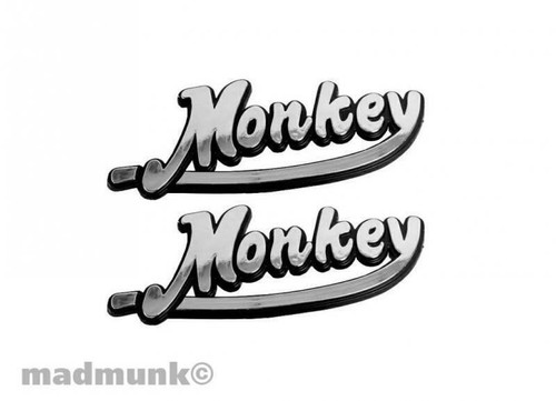 Monkey emblem set für honda - set,