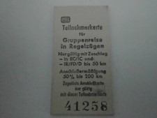 Fahrkarte fahrschein ticket - db,