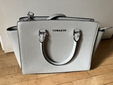 Handtasche Big m Longriemen Tom & Eva grau - Neu