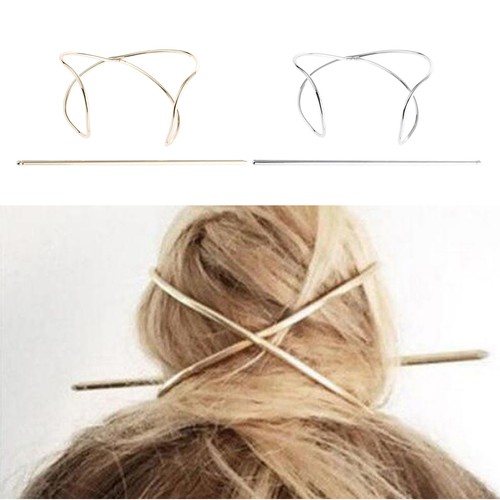 Frauen metall haarspange bun - frauen,
