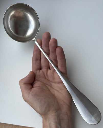 Antiker silber suppenschöpfer - antiker,