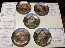 5 Wandteller Romantische