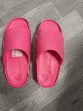 Nike Calm Slide Damen Sandalen Badelatschen Badeschuhe Badeschlappen  Pink –Gr39