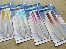 2 x  Nagelfeile GLAS 14cm
